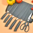 ￼Kit 19 Peças Jogo de Utensílios Para Cozinha em Silicone Com Cabo de Madeira Completo