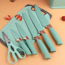 ￼Kit 19 Peças Jogo de Utensílios Para Cozinha em Silicone Com Cabo de Madeira Completo