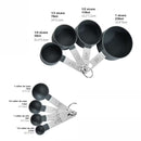 Kit Medidor Culinário Premium – Colheres e Xícaras Medidoras | 8 Peças