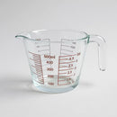 Jarra Medidora Premium de Vidro 500 ml com Alça Resistente