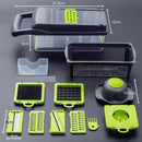 Fatiador e Cortador Profissional Multiuso 16 em 1 em Aço Inox