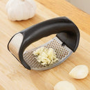 Espremedor de Alho Premium em Aço Inox com Cabo em ABS Reforçado