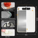 Tábua de Corte Premium Dupla Face em Aço Inoxidável 304